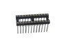 PRECI Socket DIL W/W5SN,25AU(17) [123-91-324]