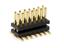 14 way 1.27mm PCB SMD DIL Pin Header Double Row and Gold plated pins [507140]