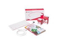 Complete Personal Computer Built into a Compact Keyboard, 64-bit Processor 4GB RAM, Dual-display Output, 4K Video Playback (Kit Includes : Keyboard, USB Mouse, Type-C PSU:5V3A, HDMI Cable, 16GB Micro SD Card with Raspberry Pi OS, Beginner’s Guide) [RASPBERRY PI 400 COMPUTER KIT]