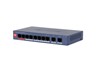 Dahua 10 Port Cloud Managed Desktop Switch with 8 Port PoE 10/100 Mbps & 2xRJ45 Gigabit Ports 10/100/1000 Mbps (uplink), Supports VLAN, PSU:54VDC 2.22A, MAC Table Size:8K, Common Mode:6kV, Differential Mode:1kV, 184.6x103.3x27mm, 1.09Kg [DHA CS4010-8ET2GT-110]