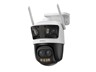 IMOU Cruiser Pano Z Quadruple-Lens Outdoor P&T Camera 4MP+4MP @ 3.6mm LENS 30m IR, 5MP @ 2.8~12mm LENS, 12×MIXED Zoom, Dual Band WiFi 6 (2.4/5GHz), IMOU Sense, Human/Vehicle Detection, Built-In-Mic & SPKR, 1x100Mbs, Full Colour, ONVIF, PSU12V1.5A [IMOU IPC-S76DP-13M0N]