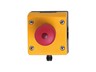 Illuminated AS-i Safety at Work Emergency-Stop Unit with Integrated AS-i Connection, 2 Safe Inputs/LED Output, M12 Connection, IP67, Category 4/PL e and SIL 3 Safety Rating. [AC010S IFM]