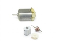 3V-6V DC Hobby Micro Motor Type 130, L=25mm D=21mm H=15mm. Shaft=2mm, (Bracket Sold Separately -AZL BRACKET FOR MICRO MOTOR) [BDD DC MICRO MOTOR 3-6VDC 25MM]