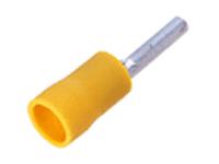 Insulated Pin Terminal Lug • 13mm Stud • for Wire Range : 2.5 to 6.0 mm² • Yellow [LP40000]