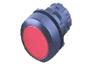 Push Button Actuator Switch Non-Illuminated Momentary • Blue Flush Button • Blue 30mm Bezel [PB301MBB]