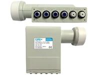 10.7~12.75 GHz Input and 950~2150 MHz Output Universal KU Band DSTV Smart LNB with 4 Unicable Outputs and 2 Universal Outputs [LNB UNIV LNBFKUSCR-SMART]