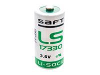 Saft Lithium Thionyl Chloride 2/3A Battery 3.6V 2.1AH (Non Rechargeable) [LS17330]