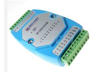 RS485 MODBUS RTU standard communication protocol -Four temperature input channel / Four optoelectronic isolation digital I/O - Input (Low level) / Output (NPN Collector) [WP9065ADAM]