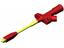 4mm Clamp type Test Probe • Red • Grip claws [KLEPS2800 RED]