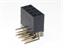8 way 2.54mm PCB Right Angled Pins DIL Female Socket Header [727080]