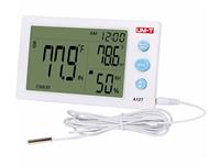 Humidity & Temperature Meter, LCD 4.5", Range:-10～50℃ (14~122°F), Resolution:0.1℃ (0.1°F), Includes 1xAAA Battery [UNI-T A12T]