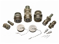 Circular Connector MIL-VG95234 Rev Bayonet Lock Cable End Plug 23 Pole 16x #16/2x #12/3x #8/2x #4 Contacts. Male Solder. 13A/23A/46A/80A @ 500VAC/700VDC [CA3106E-32-6PB]