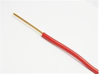 Panel Wire Solid • 1.0mm2 • Red Colour [CAB01-1,0SSRD]