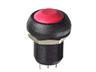 3A 28VDC IP67 Sealed Snap Action Pushbutton Switch with 12mm Diameter Bushing and Round Red Actuator [IMR7P462]