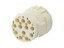 Circular Connector M23 Signal Female Crimp Insert CCW- 12 Pole for 12 x 1mm Contacts - 8/20A @ 500VAC Max. [7004912102]