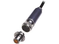 Stainless Steel Underwater Connector - Series. 10-Size 4 -12 Pole Female Cable end Plug [10.06.4.12.3.00]