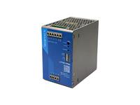 DIN Rail Metal Case Three Phase Power supply with Active PFC. input 320 ~ 600VAC/450- 800VDC. Output 48VDC @ 20A [LITF480-26B24]