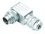 Circular Connector M16 Shield. Cable Male Angled 7 Pole Din Silver Plated Contacts Screw Lock 6Mm Cable Entry IP67 [99-5125-75-07]