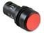 Non-Illuminated Push Button Switch, Momentary 2 n/o - Red Flush Button 29mm Black Bezel. [CP1-10R-20]