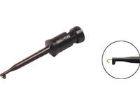 2mm Clamp type Test Probe • Black • Contact hook [KLEPS2 BLACK]