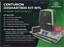 Centurion D3 Smart Gate Motor Kit - Includes: 2X4 Button Remotes - 1X12V7AH Batteries - Base Plate & 2X2M Nylon Racks, Excludes Anti-Theft Bracket THEFTKIT08 [CEN D3SMARTB00 KIT-NYL]