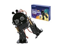The Robot Kit is Built on an ESP32 Platform with an Aluminium Alloy Frame. It allows Students to Build and Program their OWN Biped Robot, Providing an Excellent Introduction to Robotics, Electronic Engineering, and Programming. [ACEBOTT BIPED ROBOT KIT QD021]