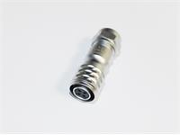 Female Circular Connector • Metal-Shielded with Push-Pull Snap Lock Cable-End • 4 way • 200V 5A • IP67 [XY-CCM210-4S]