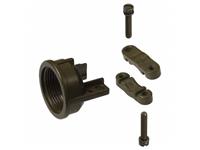 Circ Con MIL-DTL-5015 Style Cable Clamp with Rubber Bushing for XY3100/3106/3108 series 16S Shell Size (MS3057-8/MS3420-8)(97-3057-8)(AN3057-8)(97-3057-1008) [XY3057/3420-8A]