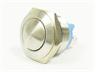 Ø16mm Vandal Proof Stainless Steel IP65 Push Button Switch with 1N/O Momentary Operation and 2A-36VDC Rating [AVP16DW-M1S]
