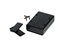 ABS Hand Held Black Enclosure 92X66X28MM [1593LBK]