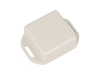 ABS Enclosure 40x40x20mm Black Flanged [1551PFLGY]