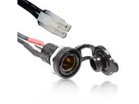 Din Socket Lead with 2pin Connector for OptiMate and AccuMate Battery Chargers [TM78]
