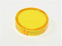 Ø18mm Yellow Round Lense and Diffuser Kit IP65 for standard Switch [C1800YL-65]