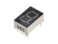7 Segment LED Display Single Digit 12,7mm Red CA 29500UCD [SA05-11SRWA]