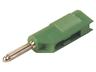 4mm Stackable Screwed Banana Plug • Green [BSB20KGN]