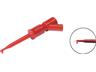 2mm Clamp type Test Probe • Red • Contact hook [KLEPS2-BU RED]