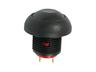 IP67 Non-Illuminated Momentary Push Button Switch • Form : SPST-1-(0M) – without LED • 17mm Round Black Bezel • Black Button • Solder-Lug [PBR171BTLE0]