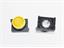 Push Button Actuator Illuminated Momentary • Yellow Flush Lens • Yellow 30mm Bezel [P301MYY]