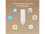 Aqara Smart Home USB HUB, Wireless Protocols: Wi-Fi 6 (2.4GHz), Zigbee/Thread, Bluetooth 5.2 | Up to 20 Zigbee + 20 Thread Devices, Input：5V~0.5A, Operating Temp:-10℃~40℃ (14°F~104°F), 108×30×8mm [AQARA HUB M100]
