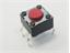 Tactile Switch • Form : 1A - SPST (NO)/4Termn • 50mA-12VDC • 260gf • PCB-ThruHole • Red • Case Size : 6x6 ,Height : 4.3,Lever : 0.8mm [DTS61R]