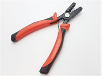 Plier Type 150mm Crimper for Pin Terminal Insulated &  Non-Insulated Ferrules - 1,5/2,5/4,0/6,0mm sq Crimping Size: 1,5/2,5/4,0/6,0mm sq [HT-A261B]