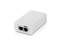 Ubiquity POE Injector 24V Gigabit 1A Passive PoE with SA Power Cord [UBQ POE-24-G-WH]