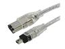 USB Firewire Cable 1.5M 6P / 4P Cable #TT, Firewire IEEE 1394 6P to 4P Cable, IBM Apple Mac Compatible, DV iLink Cable [USB FIREWIRE 6P/4P CABLE #TT]