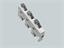 Busbar Mountable 3 pole In-Line fuse holder for 10 x 38 mm Fuses Base Vertical Mount Compact (27 mm wide) - Rated 30A 690VAC [31954]