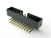 20 way 2.0mm PCB Right Angled Pins DIL Pin Box Header [617200]