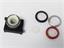 Push Button Actuator Switch Illuminated Momentary • Red Raised Lens • Red 30mm Bezel [P302MRR]