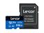 Lexar High Performance Blue Series Micro SD Card 512GB + Adapter Class 10 Up To 100MB/s Read, 70MB/s Write Speed, 4K UHD, microSDXC UHS-I, UHS Speed Class:U3, Speed (X-Rating):633x, Application Performance:A2 [LEXAR LSDMI512BB633A]