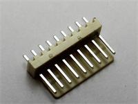 2.54mm Crimp Wafer • with Friction Lock • 9 way in Single Row • Straight Pins [CX4030-09A]