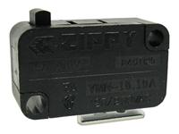 Miniature Micro Switch • Form : 1C-SPDT(CO) • 15A-250VAC • Quick-Connecting • No Lever [V15C2]