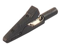 2mm Miniature Croc Clip • Black [MA1 BLACK]